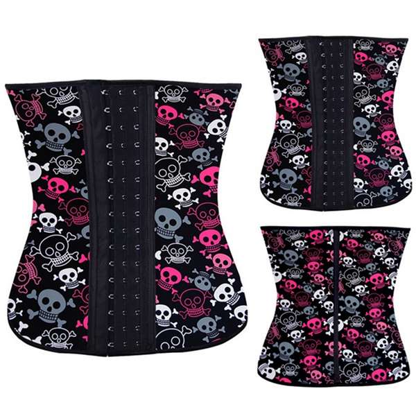 Slimming Bone Latex Rubber Waist Trainer Body Shaping Shaper Cincher Under... (SHAPE: #04 | SIZE: M)