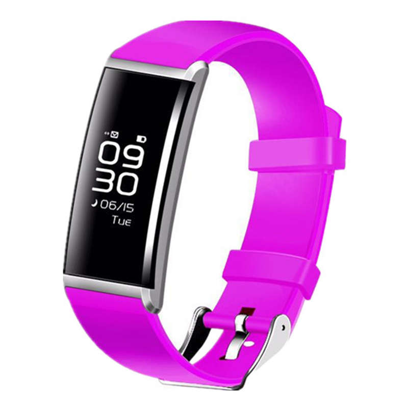 Smart Watch Heart Rate Fitness Touchpad OLED Screen Sports Smart Watch