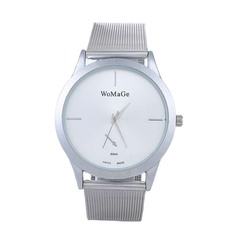 Casual Style Ladies Watch Stainless Steel Strap Quartz Wristwatch (NO.: NO.2)
