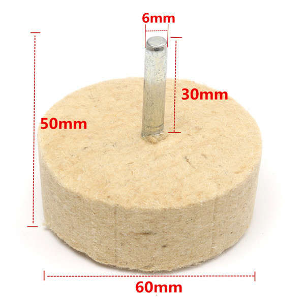 Felt Polishing Wheel with Cerium Oxide Powder Glass Polishing Kit