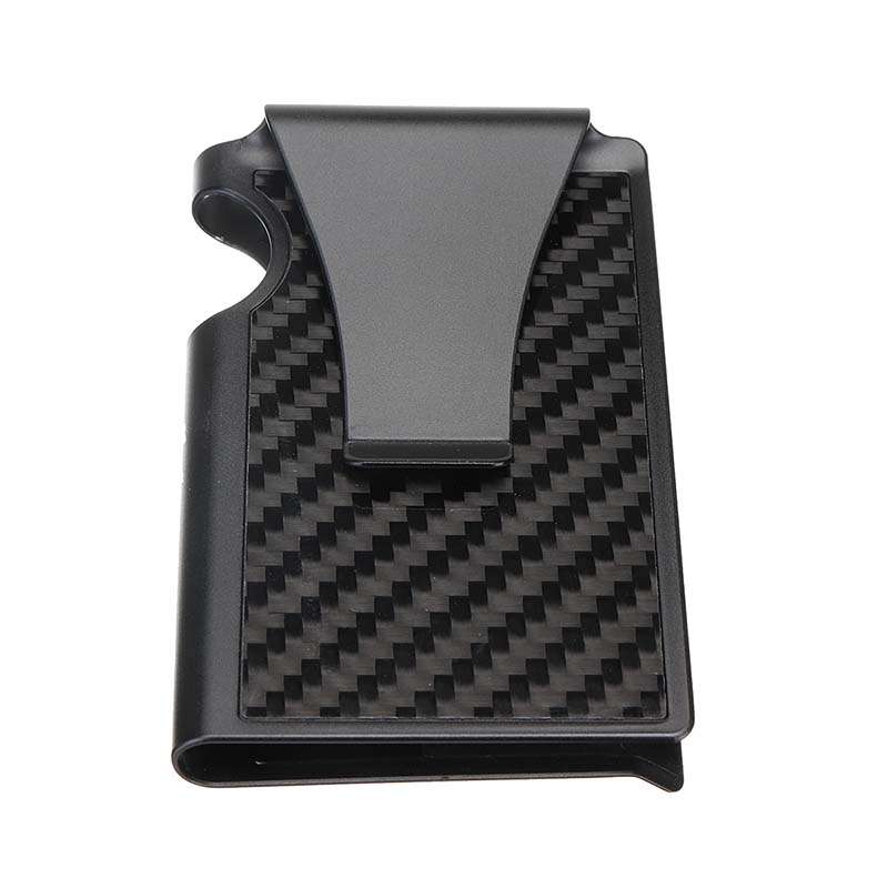 Carbon Fiber Flip Card Holder Credit Card Holder EDC Gadget