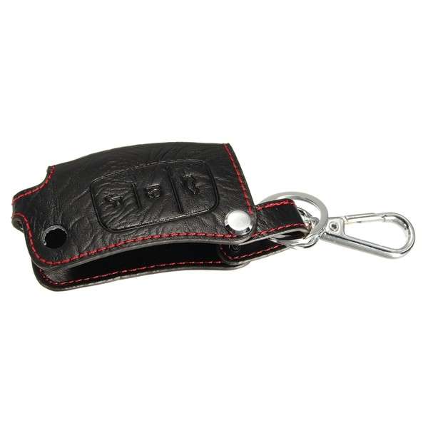 PU Leather Remote Key Holder Case Cover Bag Fob for FORD FOCUS FIESTA MONDEO 3B