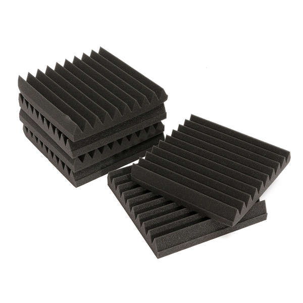 0x30x5CM Soundproofing Acoustic Wedge Foam Tiles Wall Panels