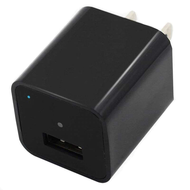 DANIU M1 HD 1080P Mini No Hole Charging Head Camera Charger Hidden Camera Power Ad... (PLUG: AUPLUG)