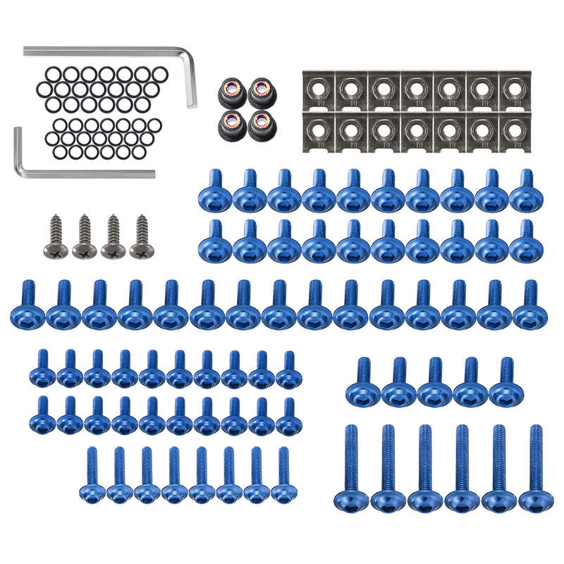 Fairing Bolt Kit Fastener Clip Screw Nut For Sportbikes Motorcycle