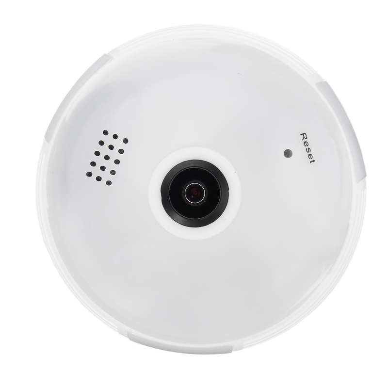 New 360 Degree FishEye Panoramic Full HD 1080P WiFi IR Camera Light Bulb Remote Monitoring