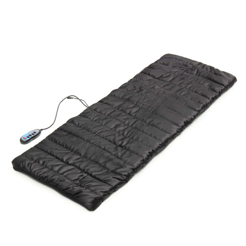 Body Massage Mattress Heated Massager With Remote Control Cushion Foldable F