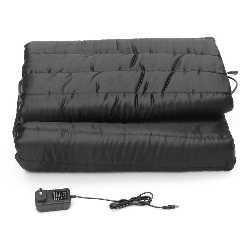 Body Massage Mattress Heated Massager With Remote Control Cushion Foldable F