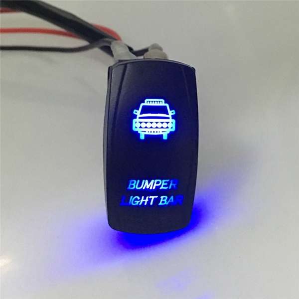 Laser Engraving Switch Modification for Jeep RV SUV Motorcycle Boat Yacht