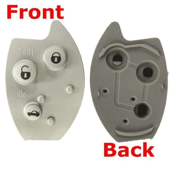 3 Buttons Flip Remote Key