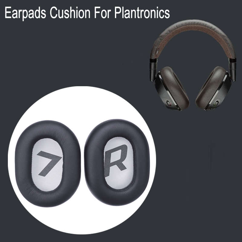 2pcs Earpads Cushion Earmuffs For Plantronics Backbeat Pro 2 Noise Cancelling Headphone - 0.04kg
