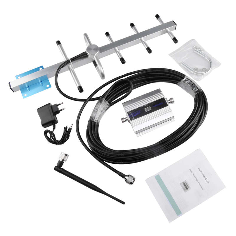 LCD Display High Gain GSM 980Mhz Amplifier with Cable + Yagi Antenna