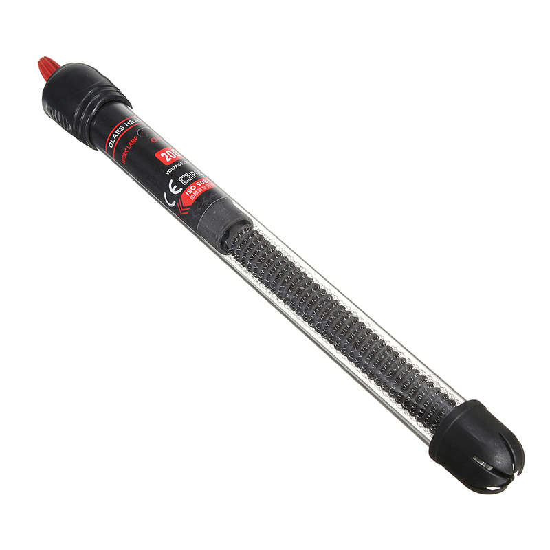 200W Submersible Aquarium Fish Tank Water Heater Auto Adjustable Temperature