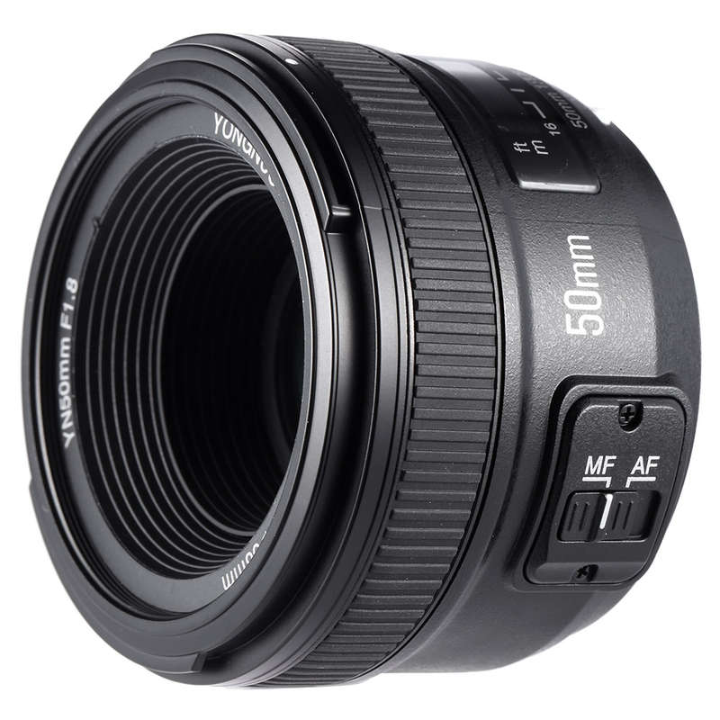 Yongnuo YN-50mm F1.8 Large Aperture Auto Focus Lens for Nikon DSLR Camera