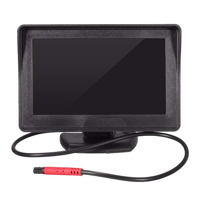 4.3inch Car TFT LCD Monitor Mirror And 170 HD Reverse Rear View Backup Camera Kit