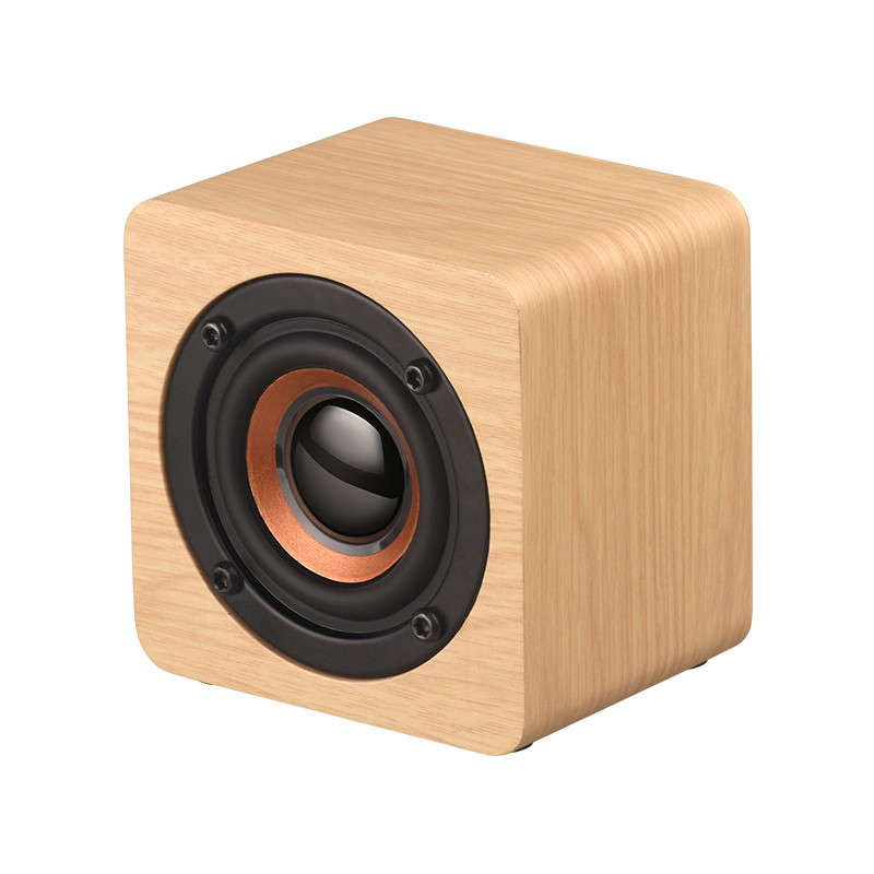 Wooden Portable Wireless Bluetooth Speaker Mini Subwoofer Outdoor Handsfree