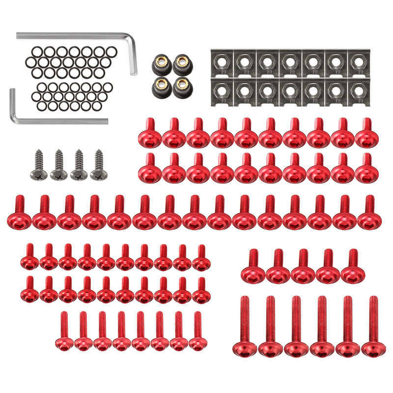 Fairing Bolt Kit Fastener Clip Screw Nut For Sportbikes Motorcycle