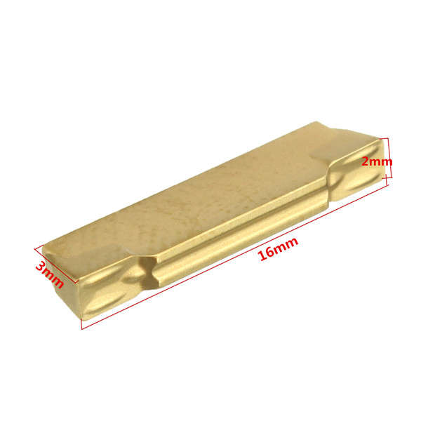 10pcs MGMN200-G 2mm Carbide Inserts
