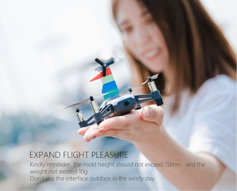 PGYTECH Scalability Universal Adapter Interface for LEGO Toys DJI RYZE TELLO RC Quadcopter - 0.07kg