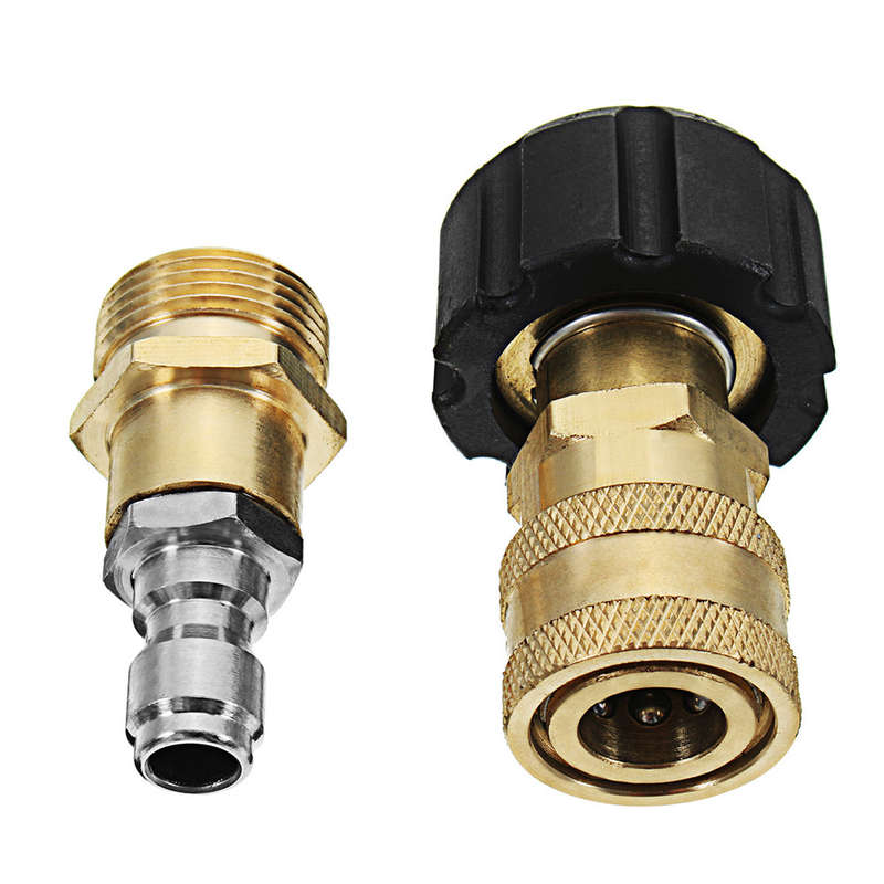 threaded nozzle, quick connect head