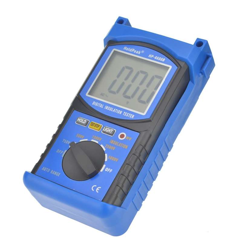 HoldPeak HP-6688B Insulation Resistance Tester Meter Digital 5000V Auto Range Megohmmeter multimeter