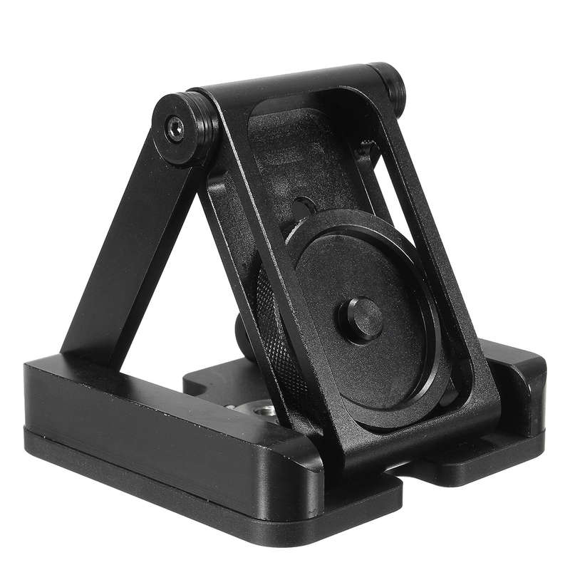 Aluminum Folding Z Pan Release Plate Stand Holder Tripod Flex Tilt Ball Head
