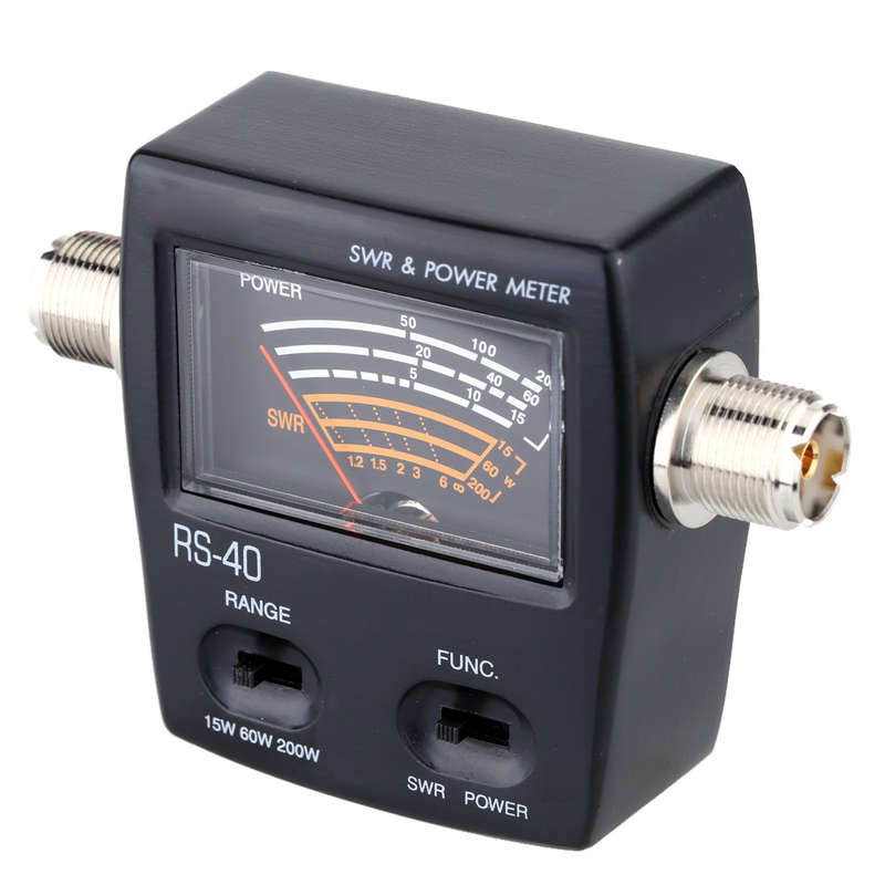 Power Meter SWR Standing Wave Ratio Watt Meter Energy Meters for HAM Mobile