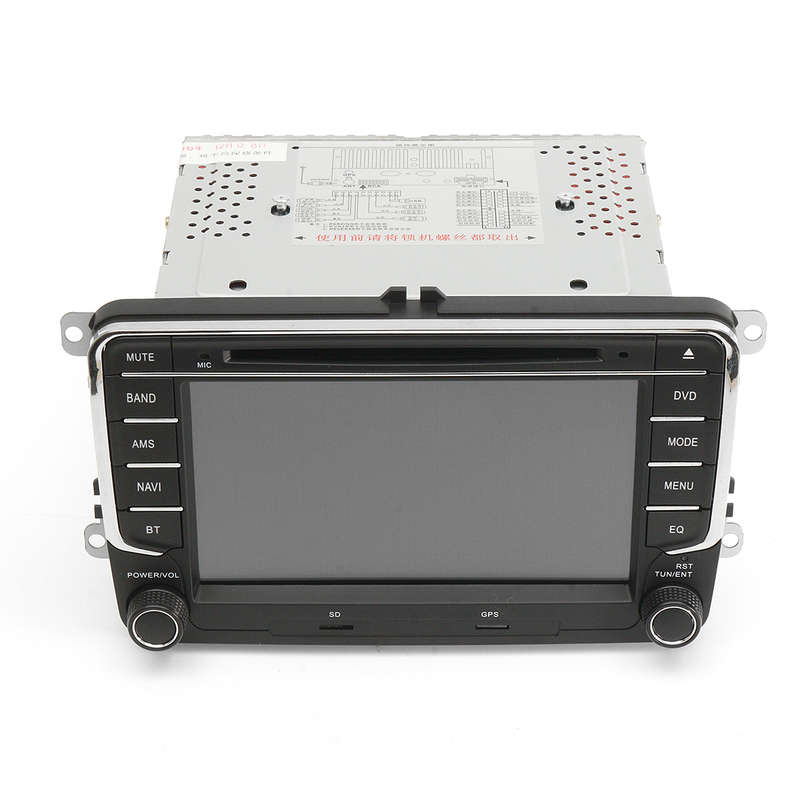 7 Inch 2 Din Car DVD Player Radio GPS Stereo Camera For VW