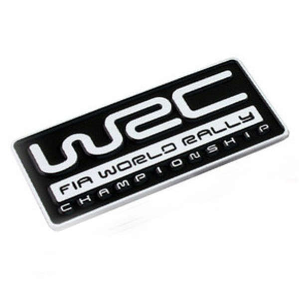 3D Aluminum Alloy Car Sticker Emblem Adhesive Logo  Car Styling Badge (COLOR: BLACK)