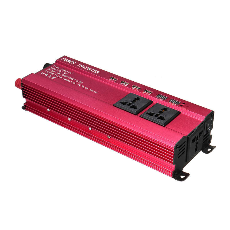 5000W Solar Power Watt Power Inverter Pure Sine Wave 240V Car Caravan Camping