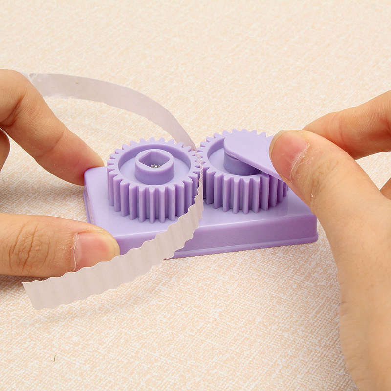 Plastic Paper Quilling Crimper Machine Crimping Paper Craft Quilled DIY Art Tool Craft Card Kit