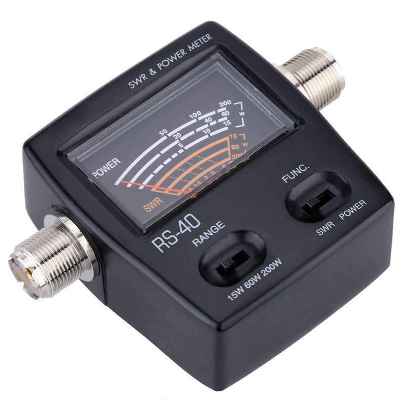Power Meter SWR Standing Wave Ratio Watt Meter Energy Meters for HAM Mobile