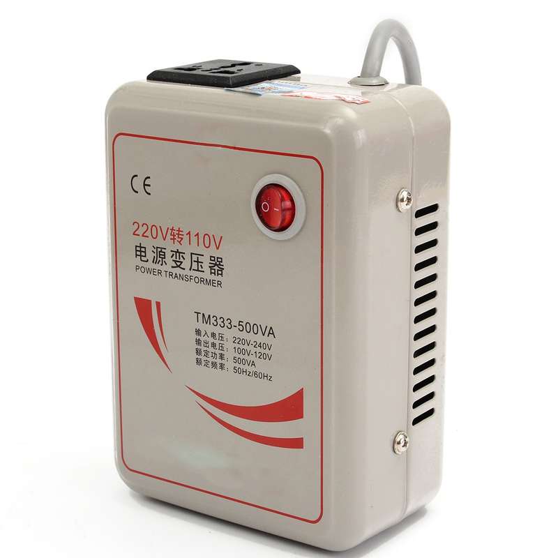 o 110V 500W Step Down Voltage Converter Transformer Convert