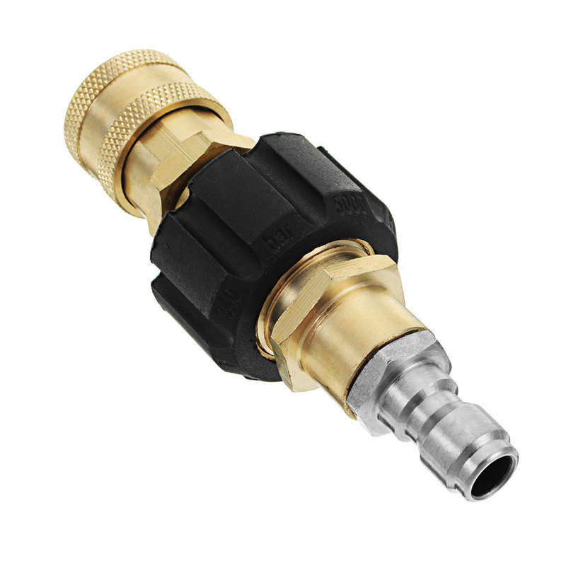 threaded nozzle, quick connect head