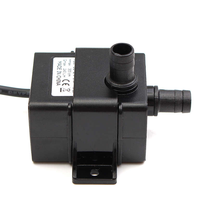 DC12V 4.8W Mini DC Brushless Garden Fountain Pump Hydrological Cycle Submersible Water Pump