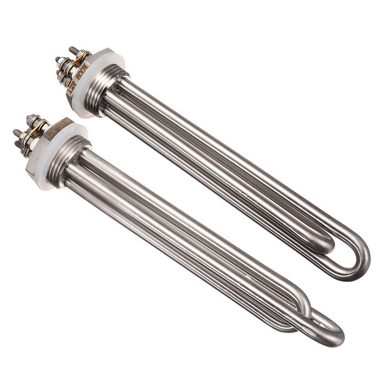 12V 600W Water Heating Element  Boiler 1 Inch BSP NPT Flange Immersion Heater (SIZE: BSP)