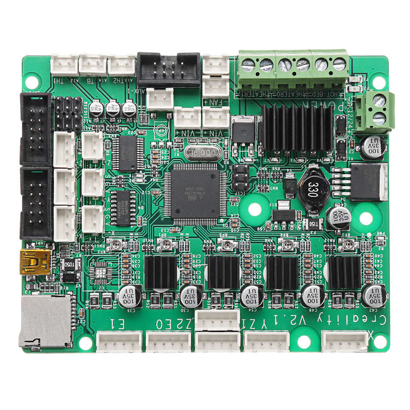 Creality 3D CR-10S 12V 3D Printer Mainboard V2.1 Control Panel Support Filament Detection - 0.09kg