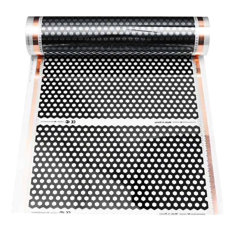 M Floor Heating Film Infrared Underfloor Film Pads Honeycomb Reticulat