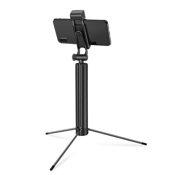 Bluetooth Tripod Selfie Stick With LED Fill Light - Blitzwolf BW-BS8 Extendable