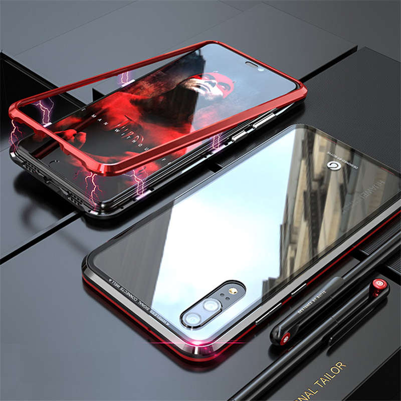 Bakeey 360 Magnetic Adsorption Upgraded Version Protective Case for Huawei P20 / P20 Lite / P20 Pro
