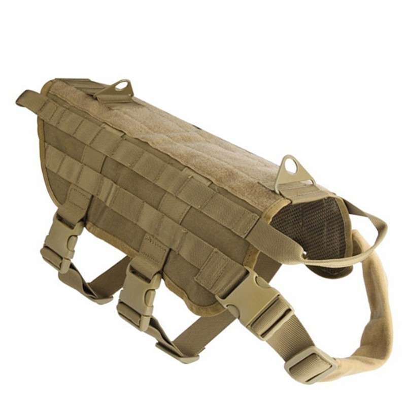 Hunting Military Tactical Patrol Dog VesT Training Harness Law Enforcement A