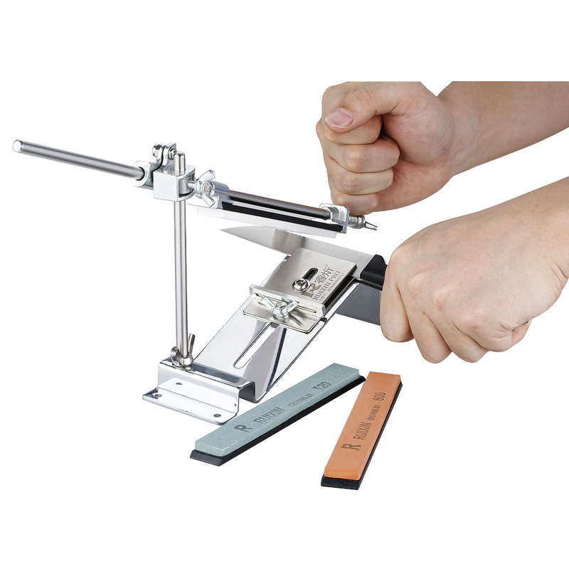 KCASA New Update Iron Steel Knife Sharpener Professional Kitchen Knife Sharpener Sharpening Metal Fi