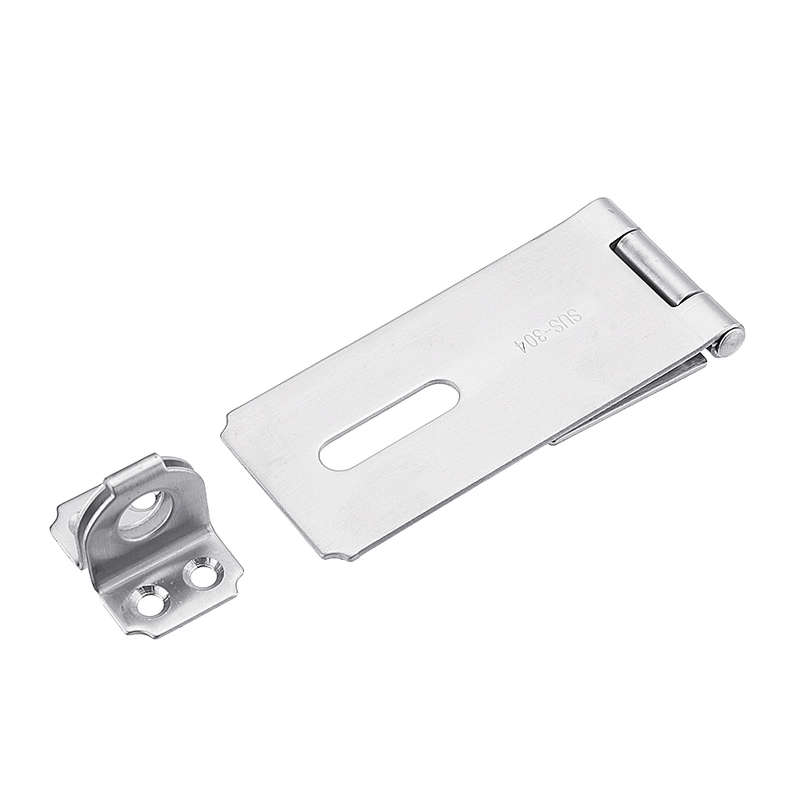n 304 Stainless Steel Safety Hasps Heavy Duty Gate Bolt Latch Buckle A