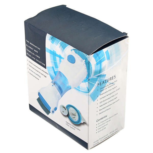 240V Electrical Head Lice Comb Lice Solution Chemical Free Kills Lice Capture Lice Removal