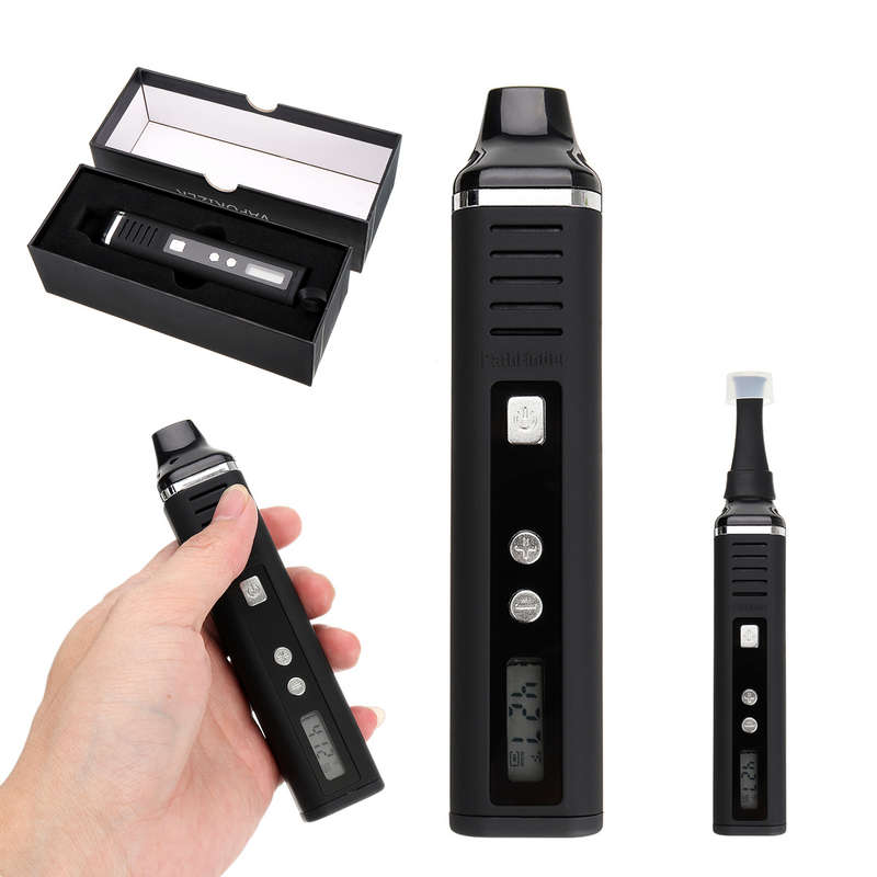 Portable Dry Herb Evaporator Ele-c Vape Pen Dry Herbal Weed Vaporizer Sprayer Temperature Control