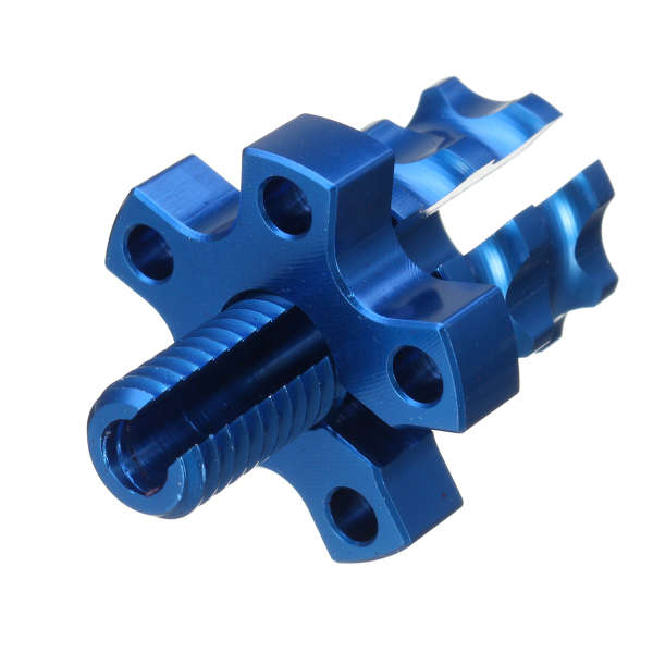 Universal M8 Anodized Billet Clutch Brake Cable Wire Adjuster Motorcycle Bike (COLOR: BLUE)