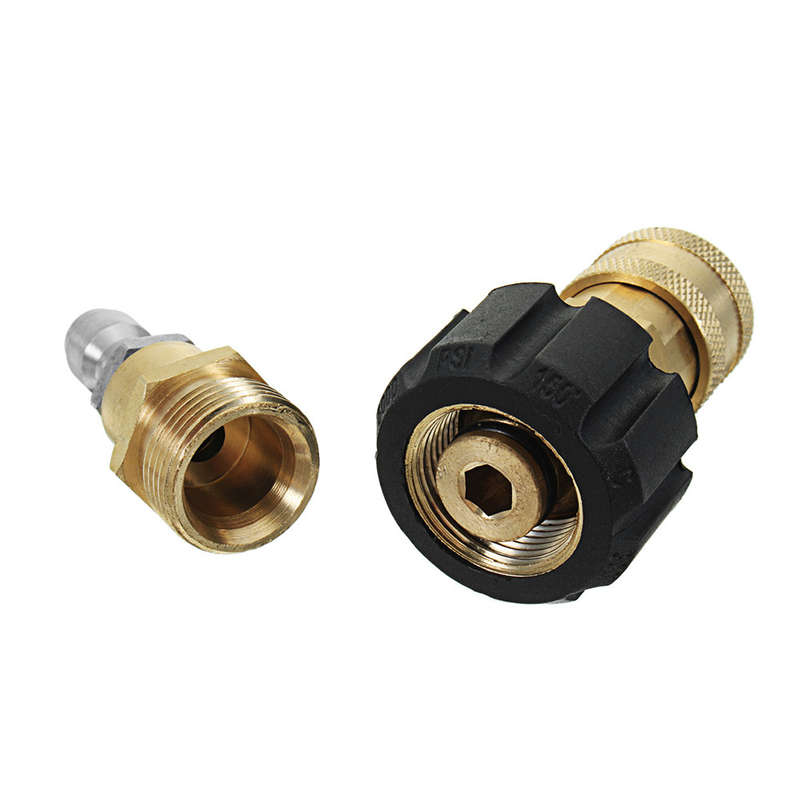 threaded nozzle, quick connect head