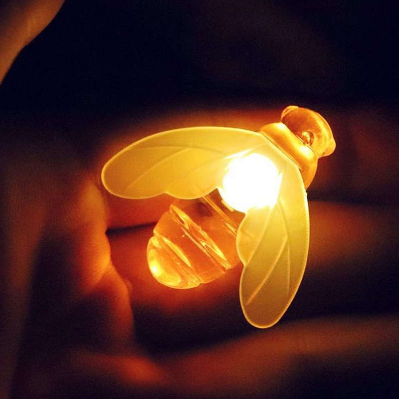6.5M Solar Powered Honey Bee 30 LED Fairy String Light Party Outdoor Garden Waterproof Hanging Lamp