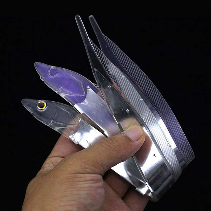ZANLURE 2pcs/set Transparent White Squid Ribbonfish Lure Fishing Lure Bulit-