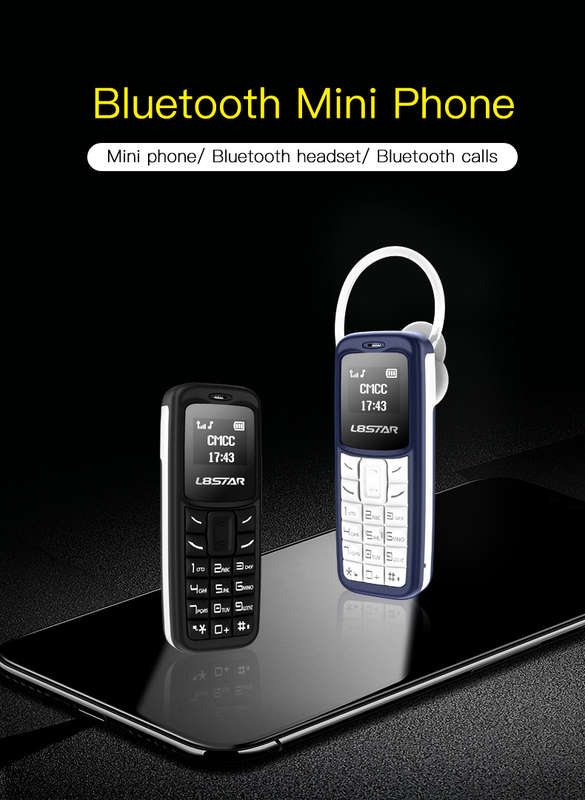 L8Star BM30 0.66 inch OLED 220mAh Bluetooth Dialer Voice Changer MP3 Music Player Mini Card Phone -